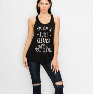 Super soft and fun “I’m On A Juice Cleanse” Tank